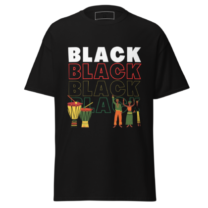 Black Commemorative Short Sleeve T-shirt